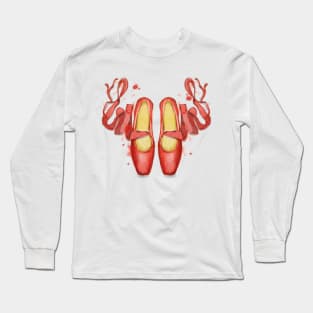 The Red Shoes Long Sleeve T-Shirt